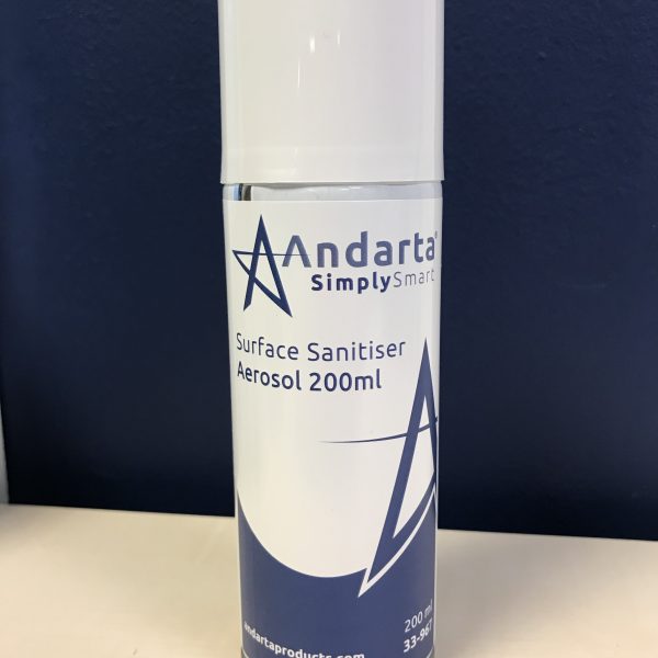 Andarta Surface Sanitiser Aerosol - 200ml