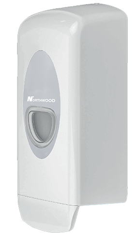 1L White Soap / Sanitiser Bulk Fill Dispenser