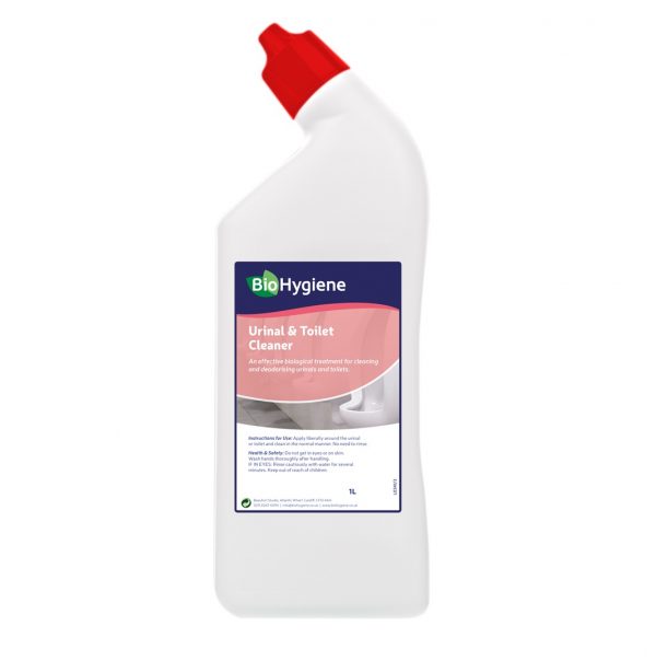 1L bottle of Bio Hygiene Urinal and toilet cleaner