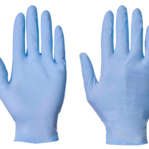 Box of 100 Powder Free Nitrile Gloves