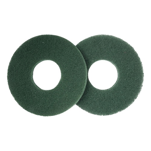 225mm (9") Green Heavy Duty Pads (Pack of 10) - Fits 244NX