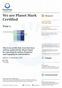 planet mark certificate