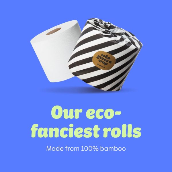 48 Premium Quality Bamboo Toilet Rolls