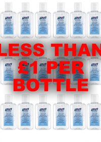 24 x Purell 100ml Flip Top 70% Alcohol Hand Sanitiser