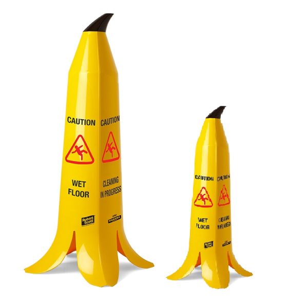 banana safety cone both