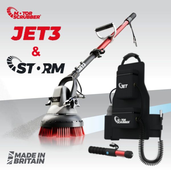Motor Scrubber - JET3 & STORM - Special Offer