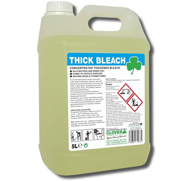 Clover Chemicals THICK Bleach 5L