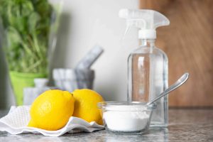 natural cleaning products lemon bicarb