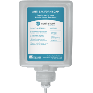 Northshore Bactericidal Foam Soap 6 x 1L