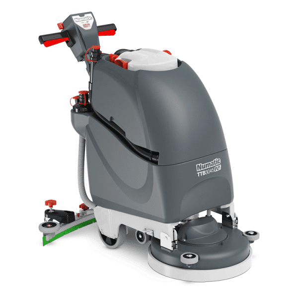 Numatic TTB3045NX Battery Scrubber Dryer 30L with 2 Batteries