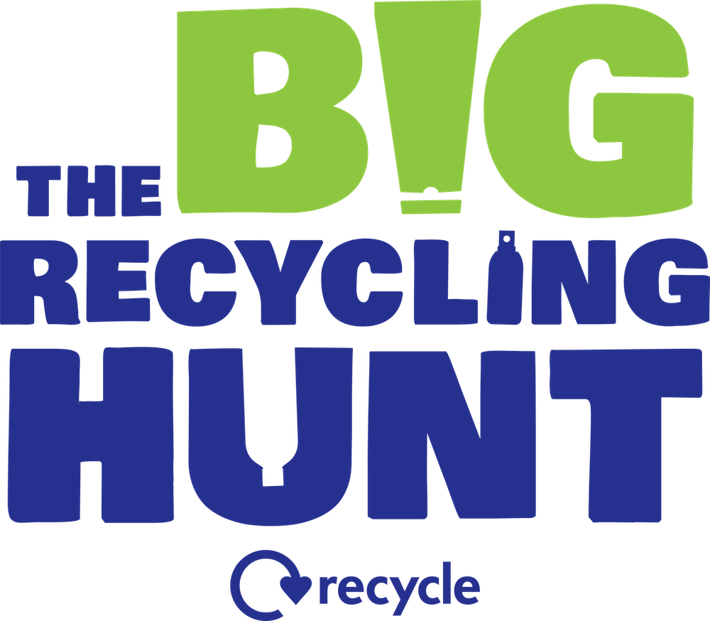 The Big Recycling Hunt logo 2023 recycle
