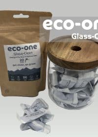 Eco-One Glass & Stainless Steel Cleaner Sachets - pack of 20