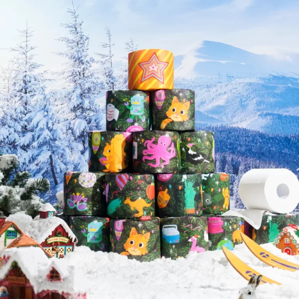 Who Gives A Crap Xmas Toilet Rolls