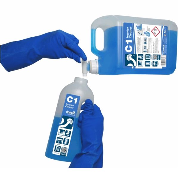 C1 Dose IT Super concentrated Interior Cleaner Blue - 1 Dose per Trigger Spray