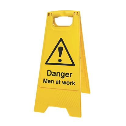 Men At Work Sign