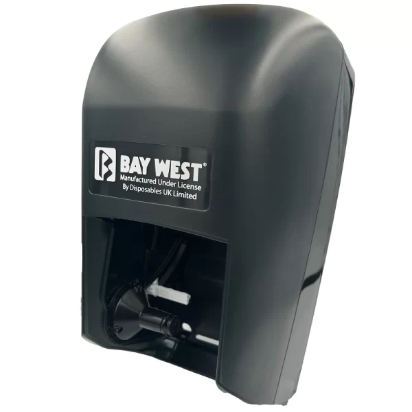 Bay West Black Dubl-Serv 2 Roll Toilet Tissue Dispenser