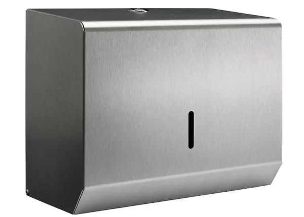 HTSMALLDISPSS Stainless steel hand towel dispenser