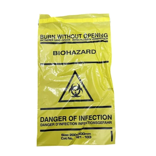 50 x Biohazard Sealable Bags
