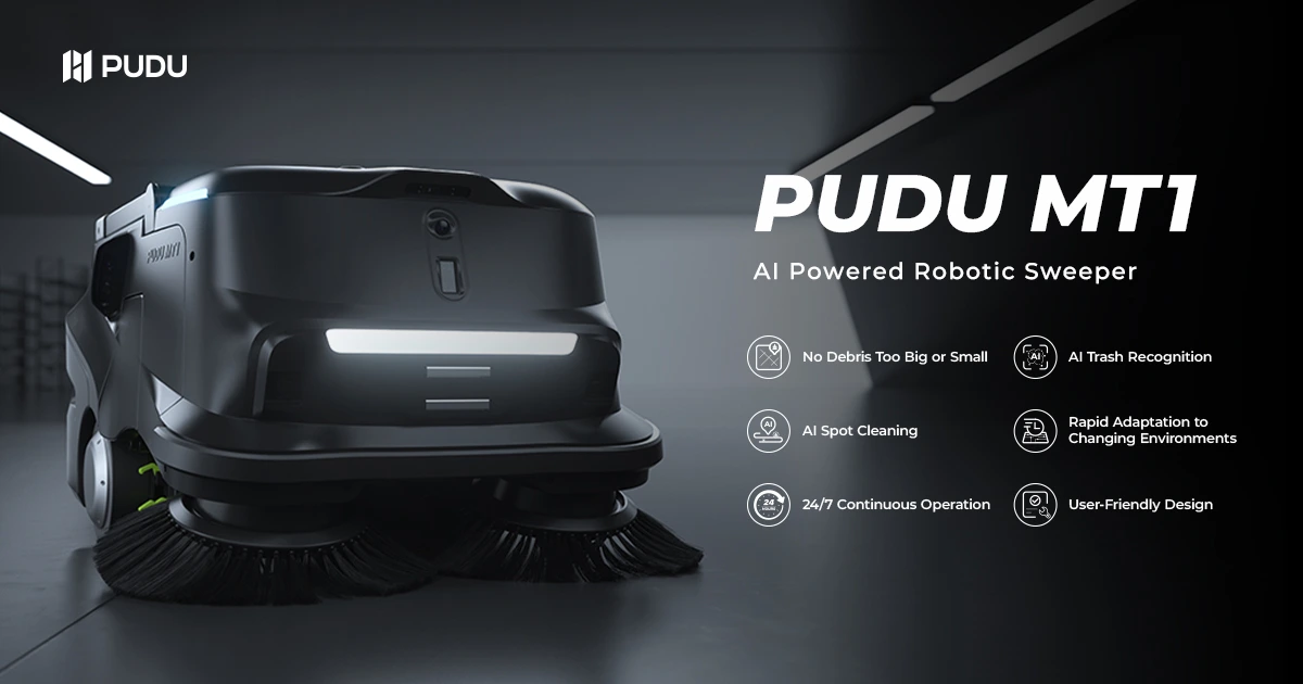 Pudu MT1 robotic sweeper