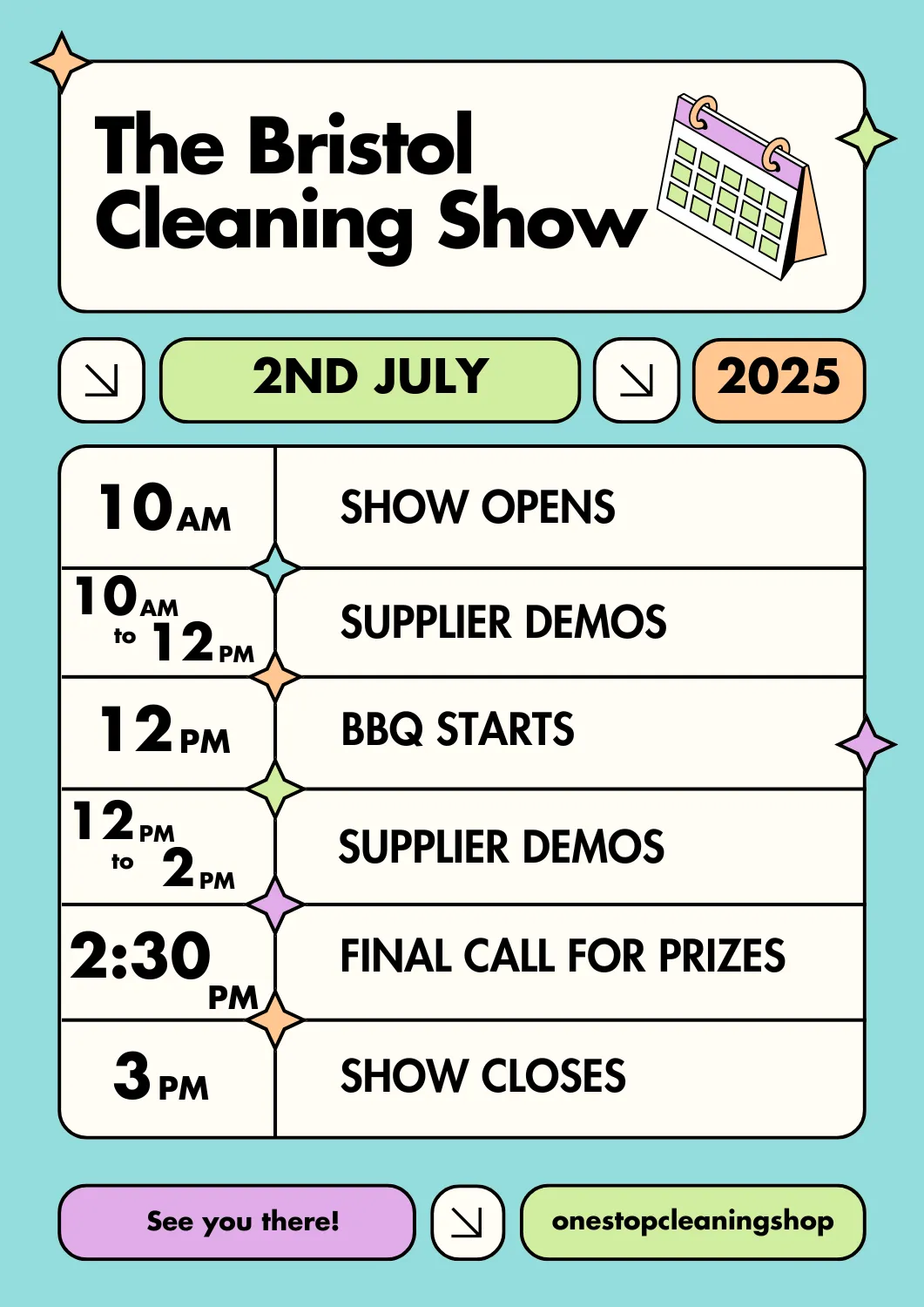 open day 2025 schedule