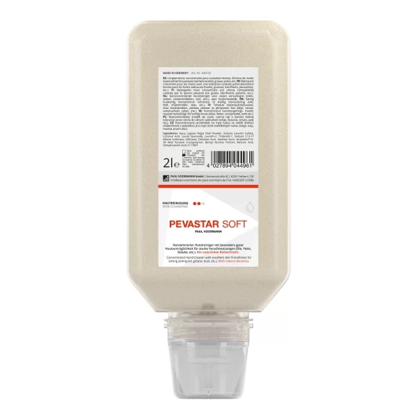 PEVA Pevastar Soft Scrub Hand Soap 6 x 2L
